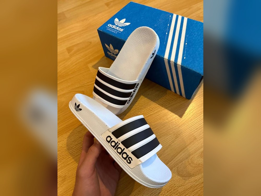 Adidas Blanca Con Negro