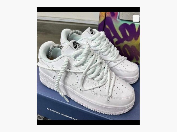 Air Force 1 Rope Cord White