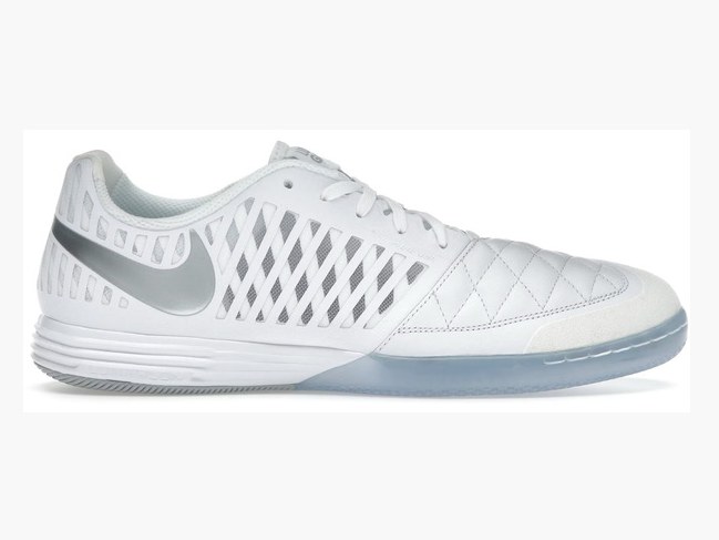 Nike Lunar Gato II Blanco Y Plateado