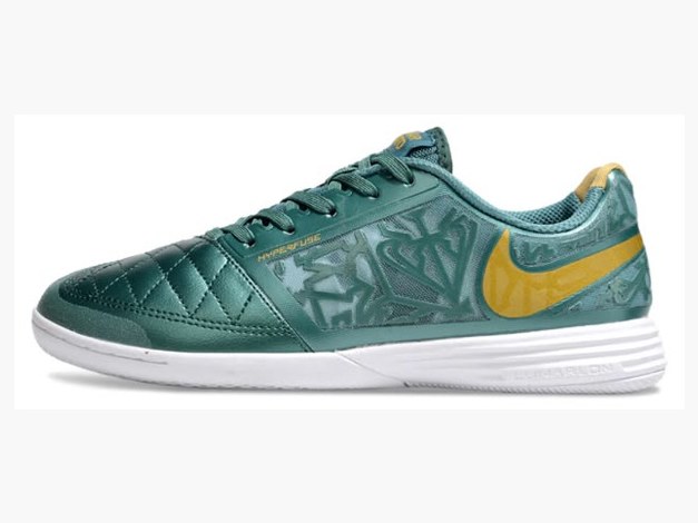 Nike Lunar Gato II Verde Y Dorado
