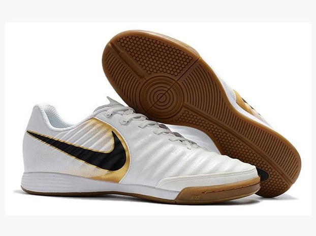 Nike TiempoX Lunar Legend VII 10R Blanco Y Dorado IC
