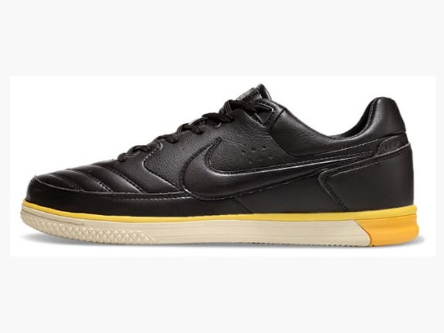 Nike5 Street Gato Negro Y Amarillo
