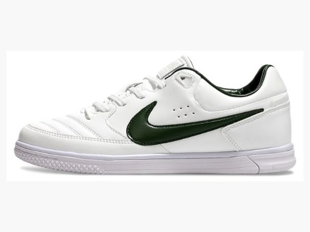 Nike5 Street Gato Blanco Y Verde