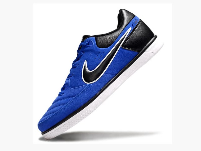 Nike5 Street Gato Azul Y Negro