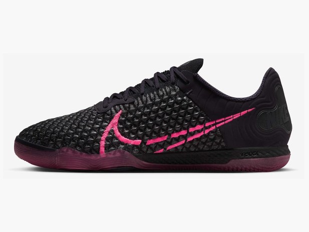 Nike React Gato Negro Y Rosa