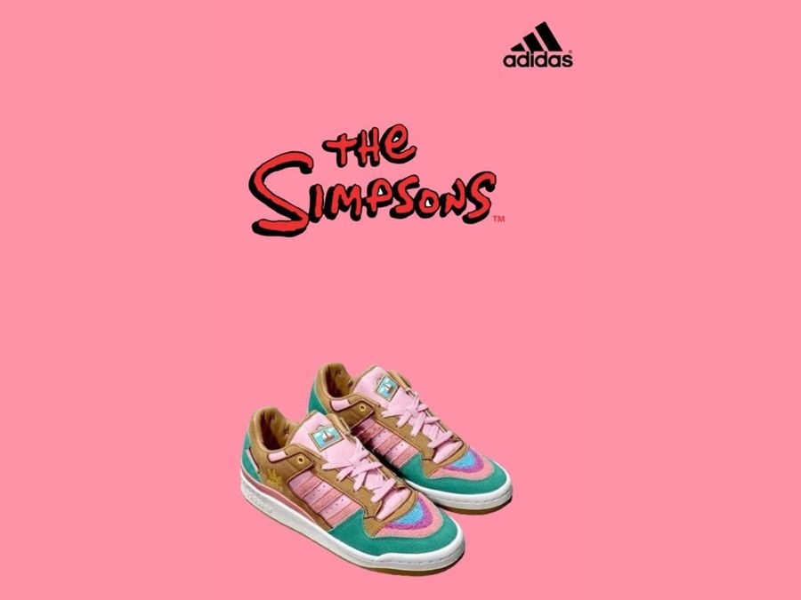Adidas Forum Bad Bunny the Simpsons
