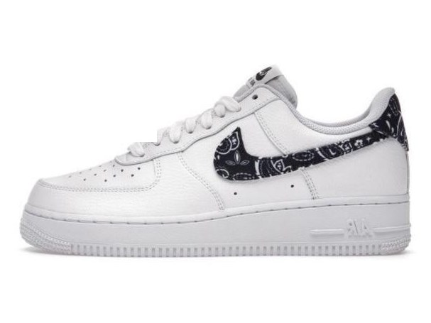 Nike AF1 Black Paisley