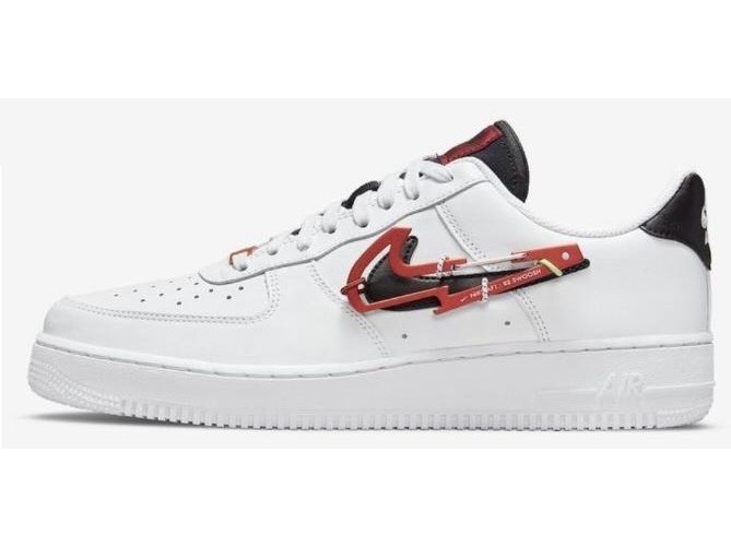 Nike AF1 Carabiner White
