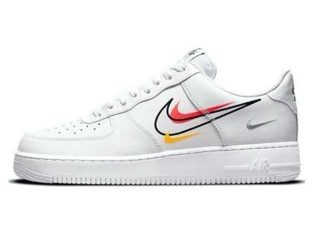 Nike AF1 Multiswoosh White