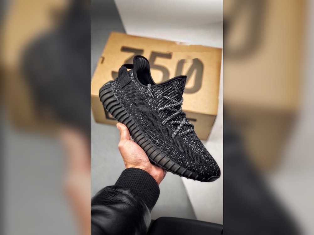 Yeezy 350 Static Reflective Black