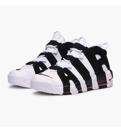 Air Uptempo Black And White