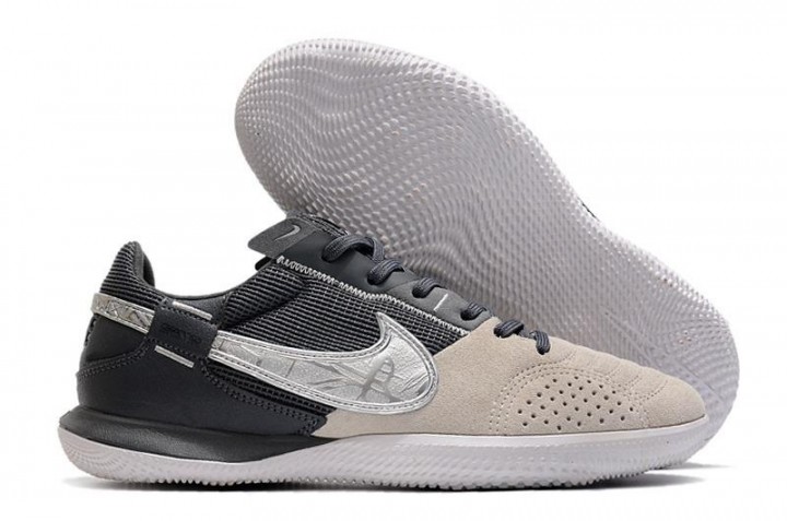 Nike Futsal Street Gato Gris y Negro