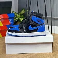 Jordan Retro 1 High Patent Royal Blue