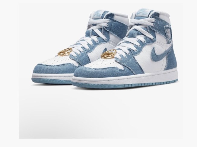 Jordan Retro 1 High Denim