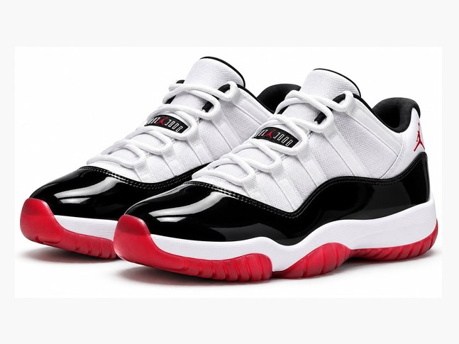 Jordan retro 11 low GYM RED