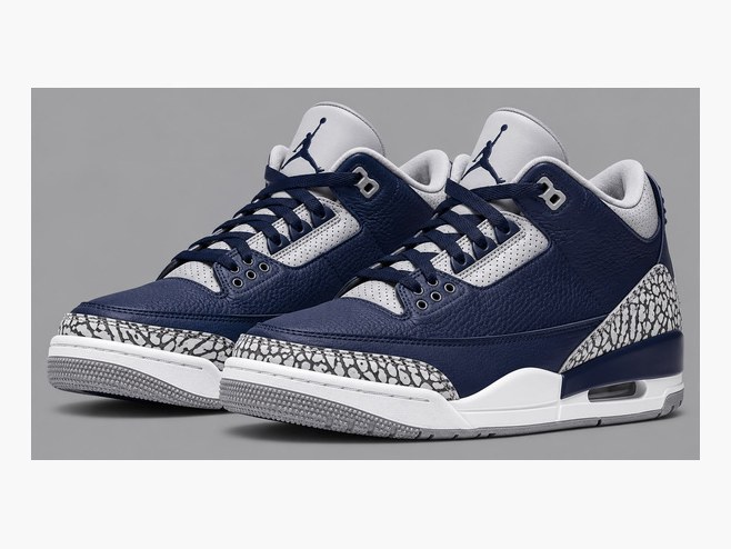 Jordan retro 3 Georgetown Blue