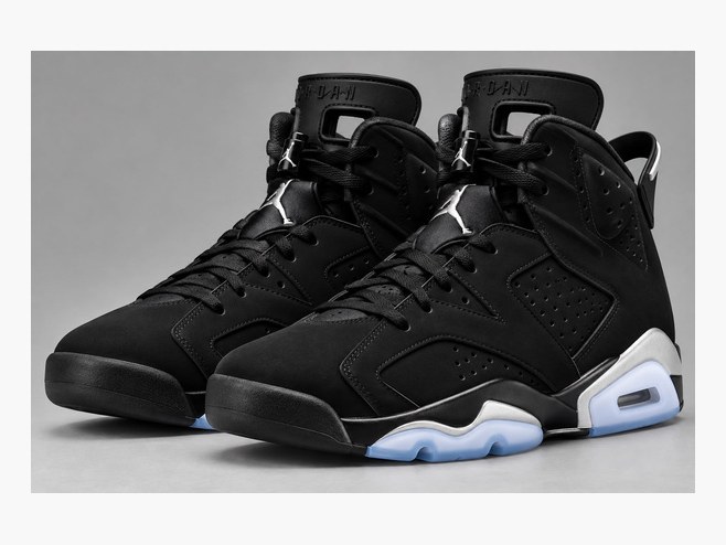 Jordan retro 6 BLACK METALLIC