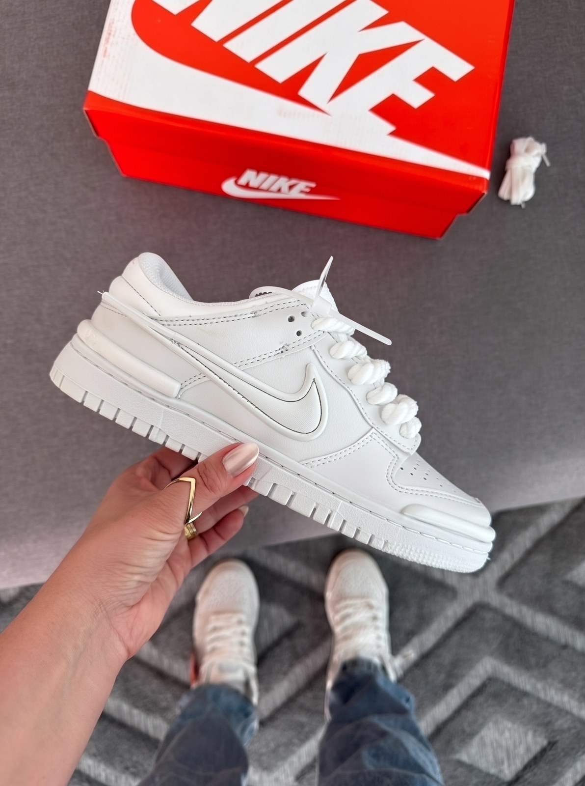 Dunk Twist White