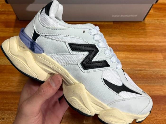 New Balance 9060 White And Black