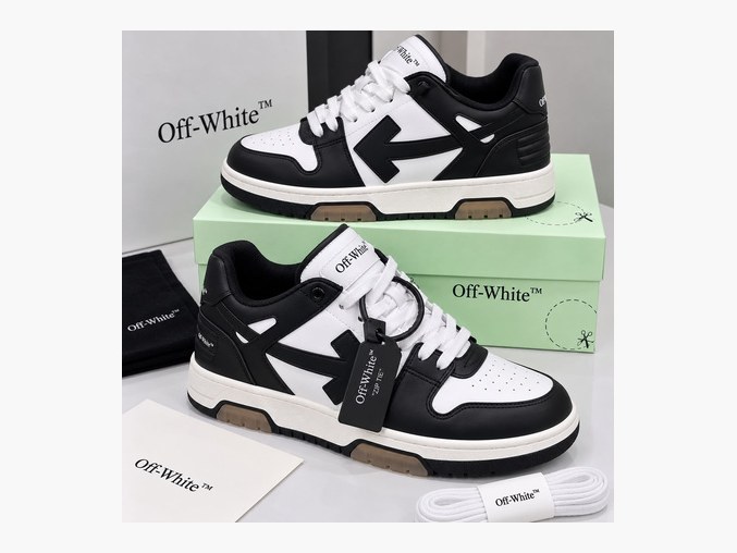 Off white OUT OF OFFICE black and white