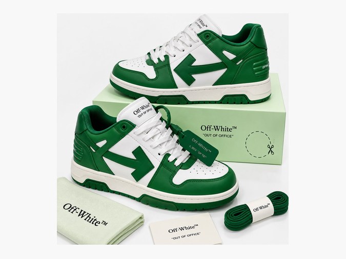 Off white Out Of Office GREEN